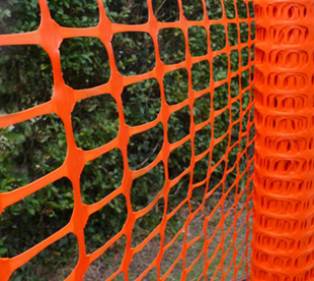 orange safety fence rental